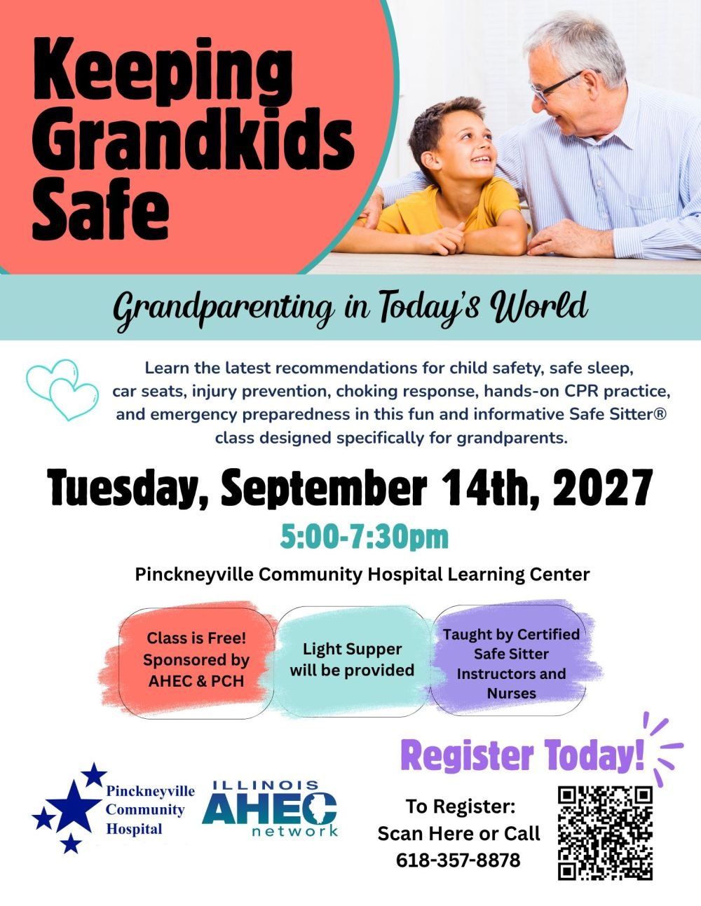 Keeping Grandkids Safe Class Flyer 5